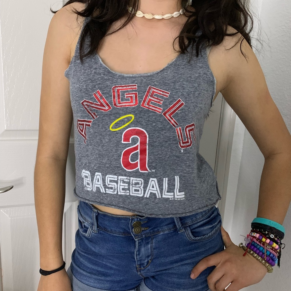 Angels crop top